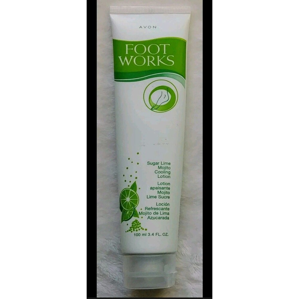 moisturizer new Avon lotion Foot Work foot sugar lime mojito protection skincare
